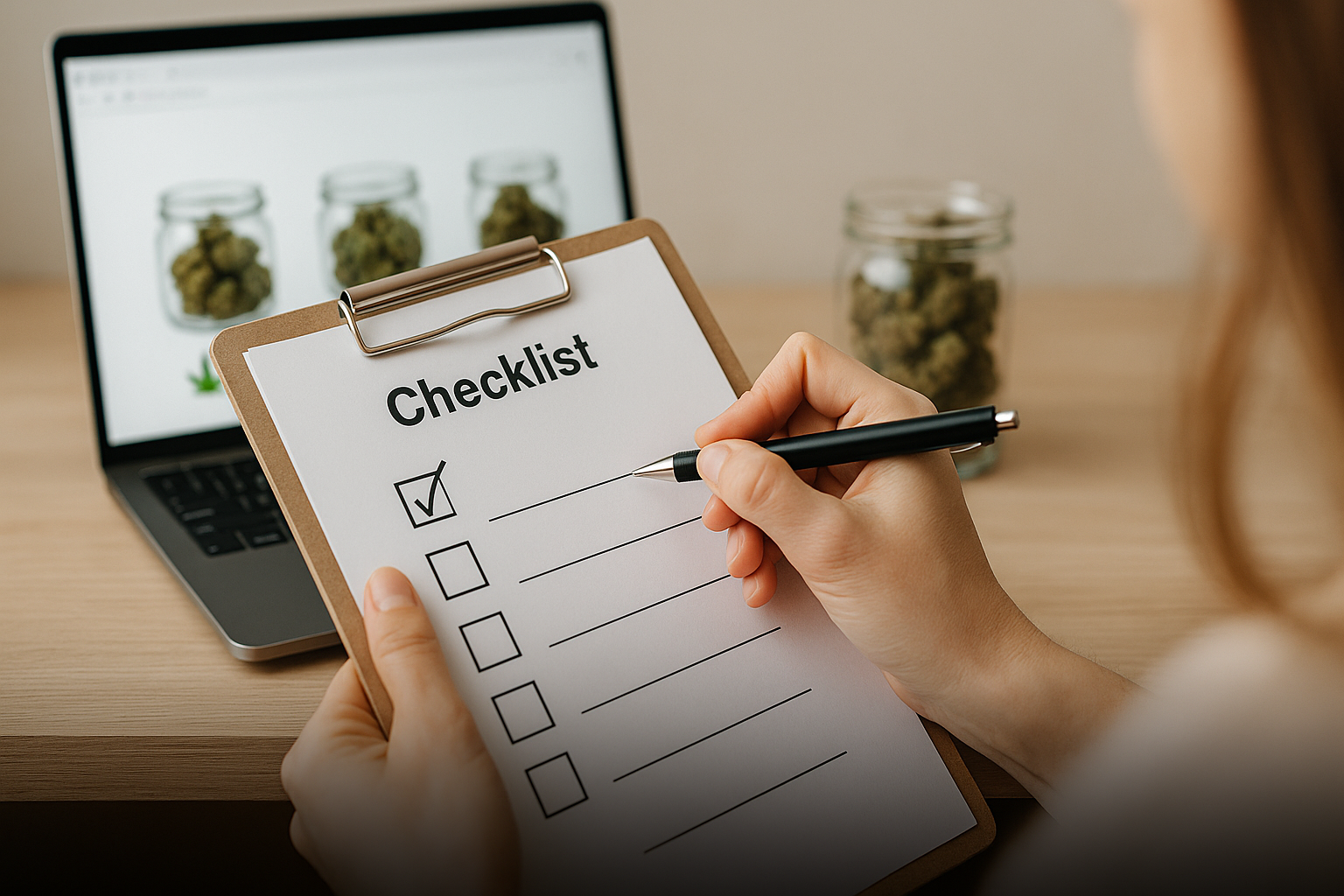 Checklist para comprar flores CBD online sin equivocarte