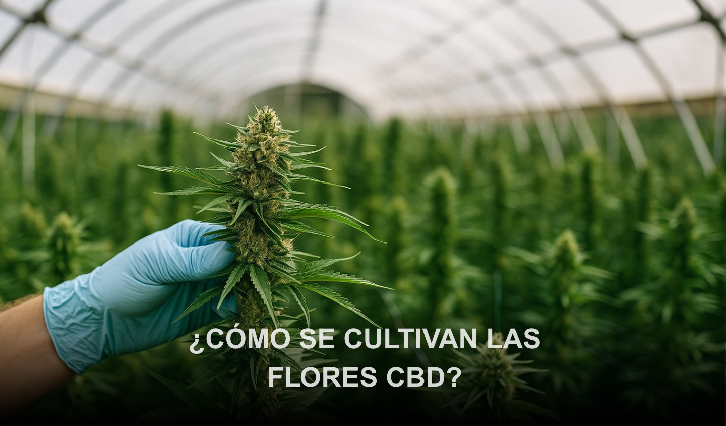 ¿Cómo se cultivan las flores CBD?