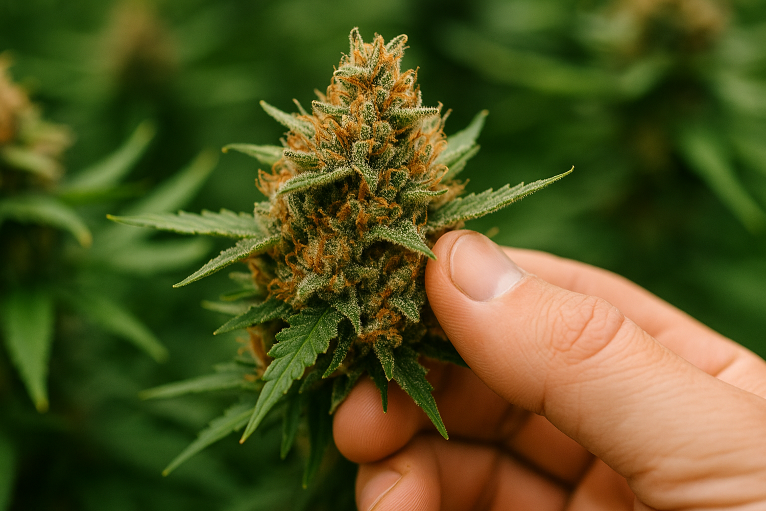 Flores CBD con aroma intenso. ¿Cómo identificarlas?