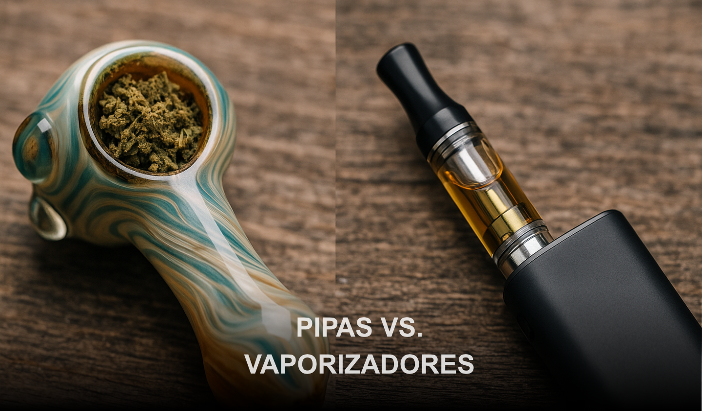 Pipas vs. vaporizadores para flores de CBD: ¿cuál es la mejor opción?