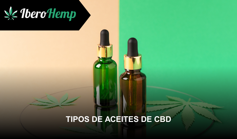 Tipos de aceites de CBD y usos comunes