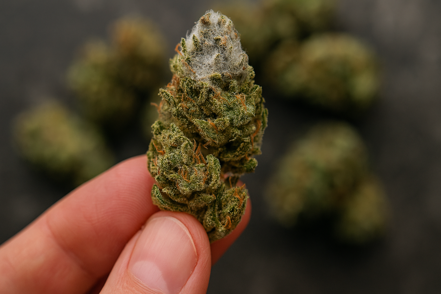Flores de CBD con moho: cómo identificarlas y qué riesgos tienen