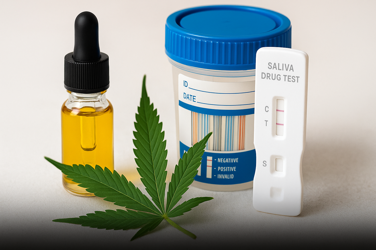 ¿El CBD da positivo en test de saliva u orina? Diferencias clave