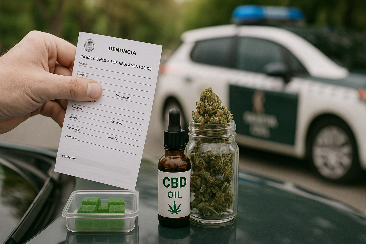 Cómo recurrir una multa por CBD en España
