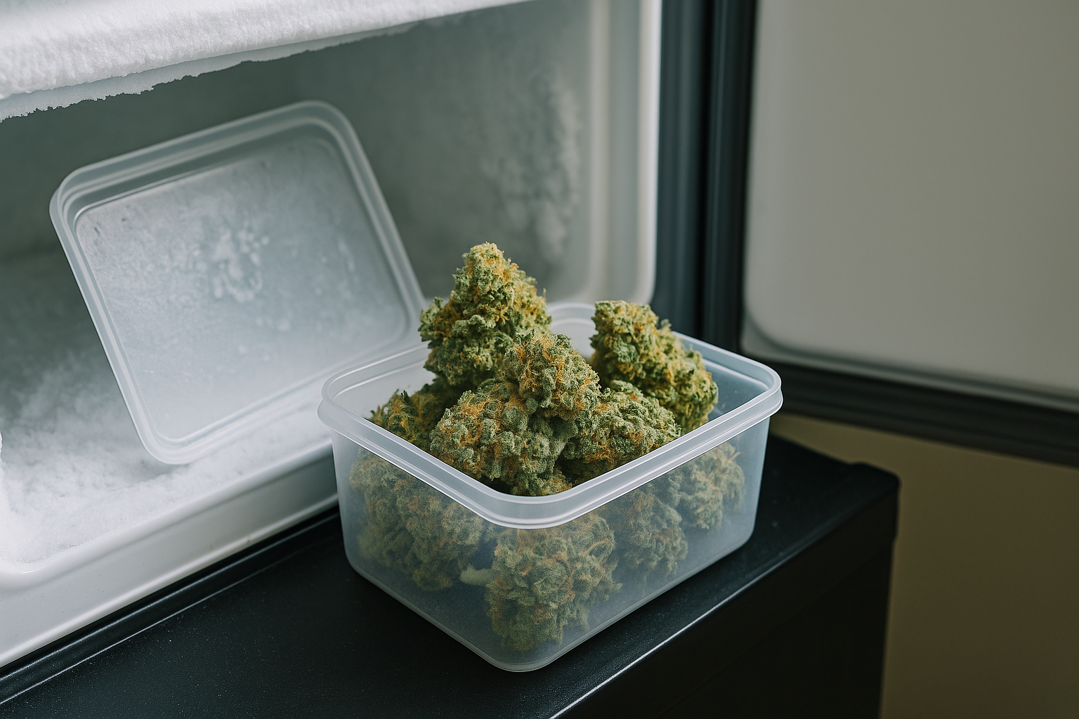 Congelar cannabis: cuándo hacerlo y cómo hacerlo correctamente