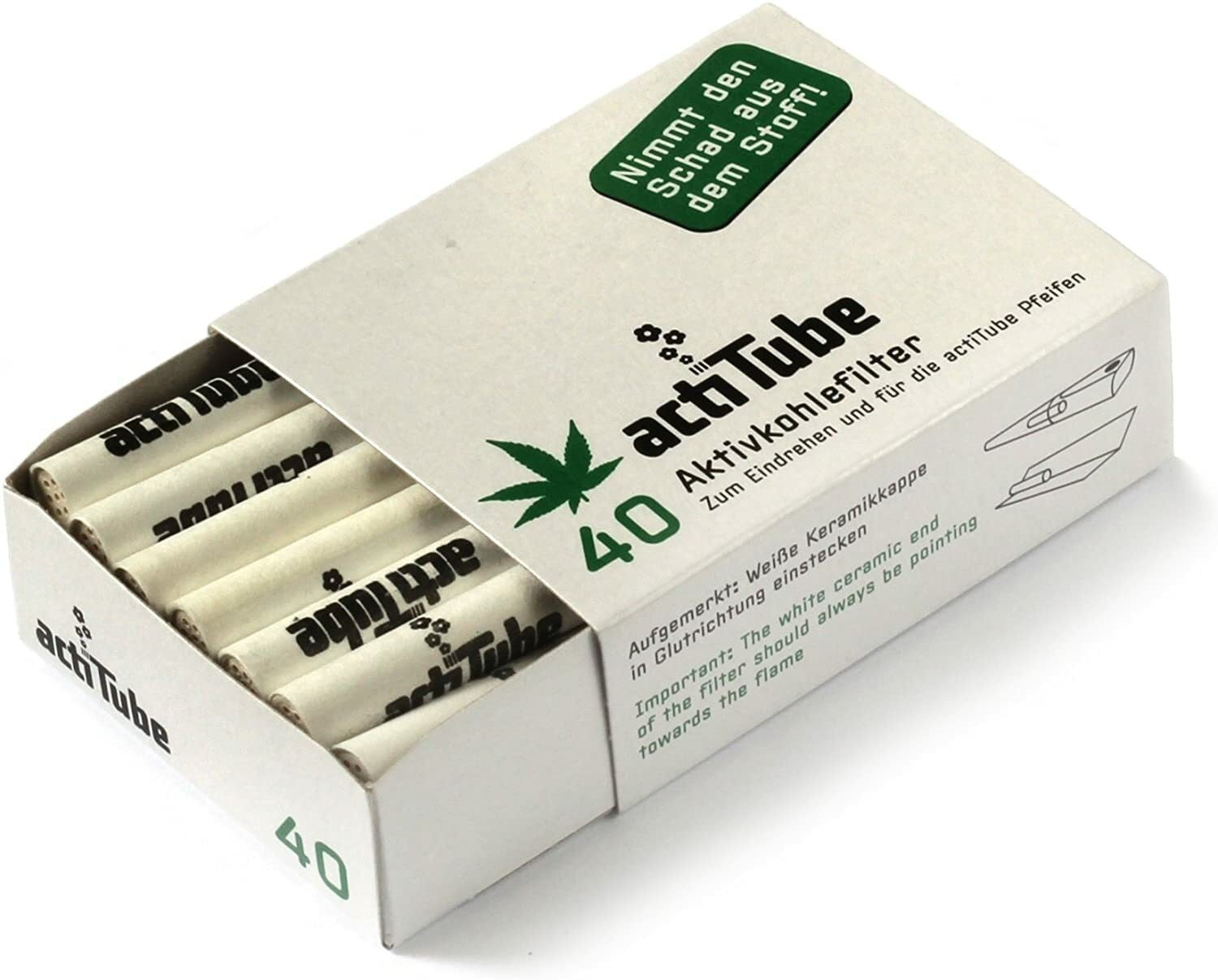 Filtres Actitube 40u 8 mm