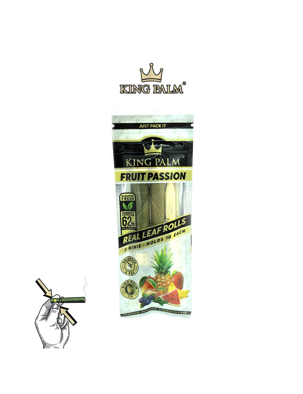 King Palm 2 slim Fruit Passion