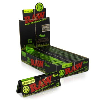 Rohes schwarzes Slim Bio-Hanf