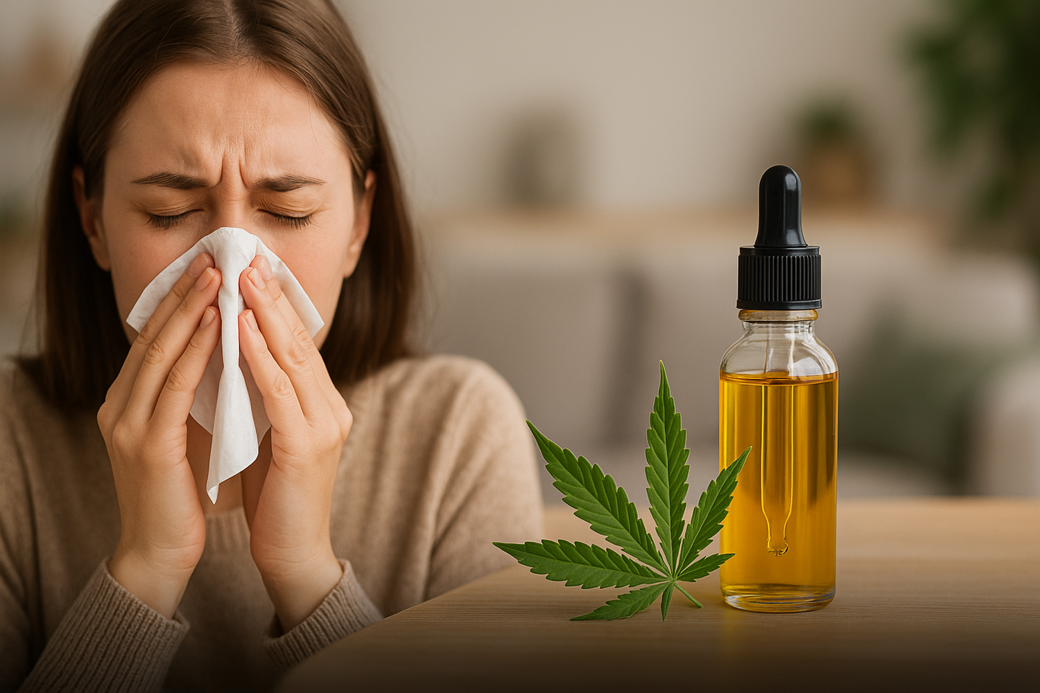 ¿Se puede tener alergia al CBD? Síntomas y qué hacer