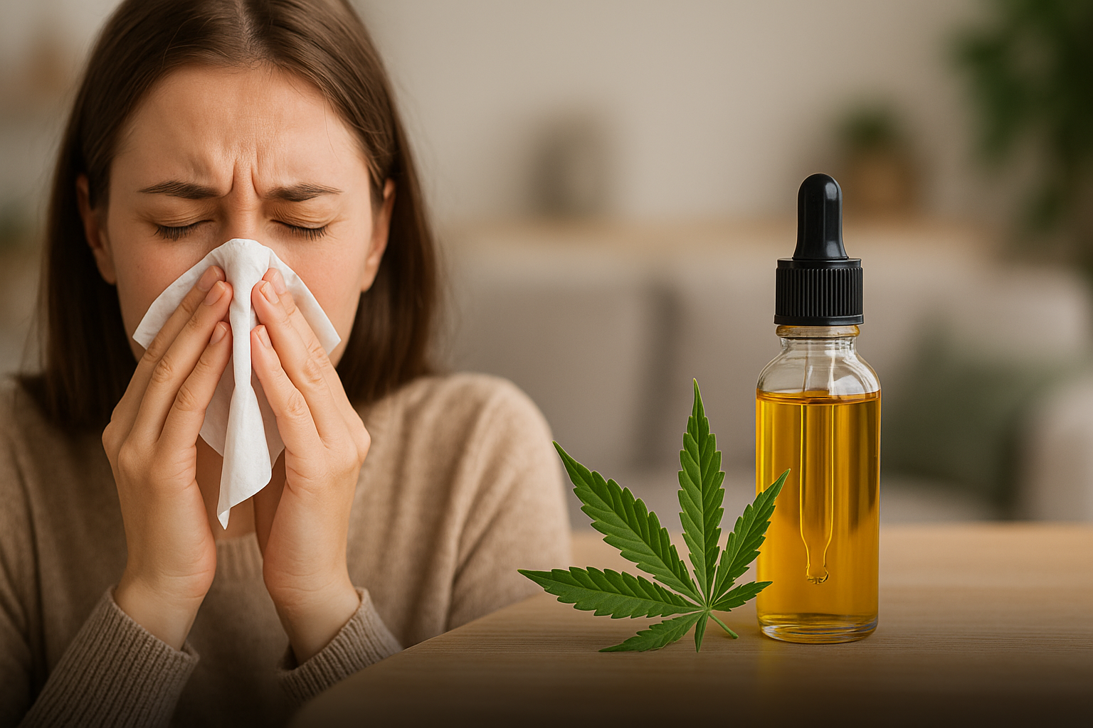 ¿Se puede tener alergia al CBD? Síntomas y qué hacer