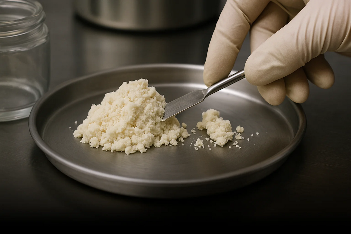 Extracción de hachís blanco: qué es y cómo se obtiene